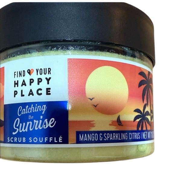 NEW Find your happy place lotion/body scrub set - Picture 3 of 6